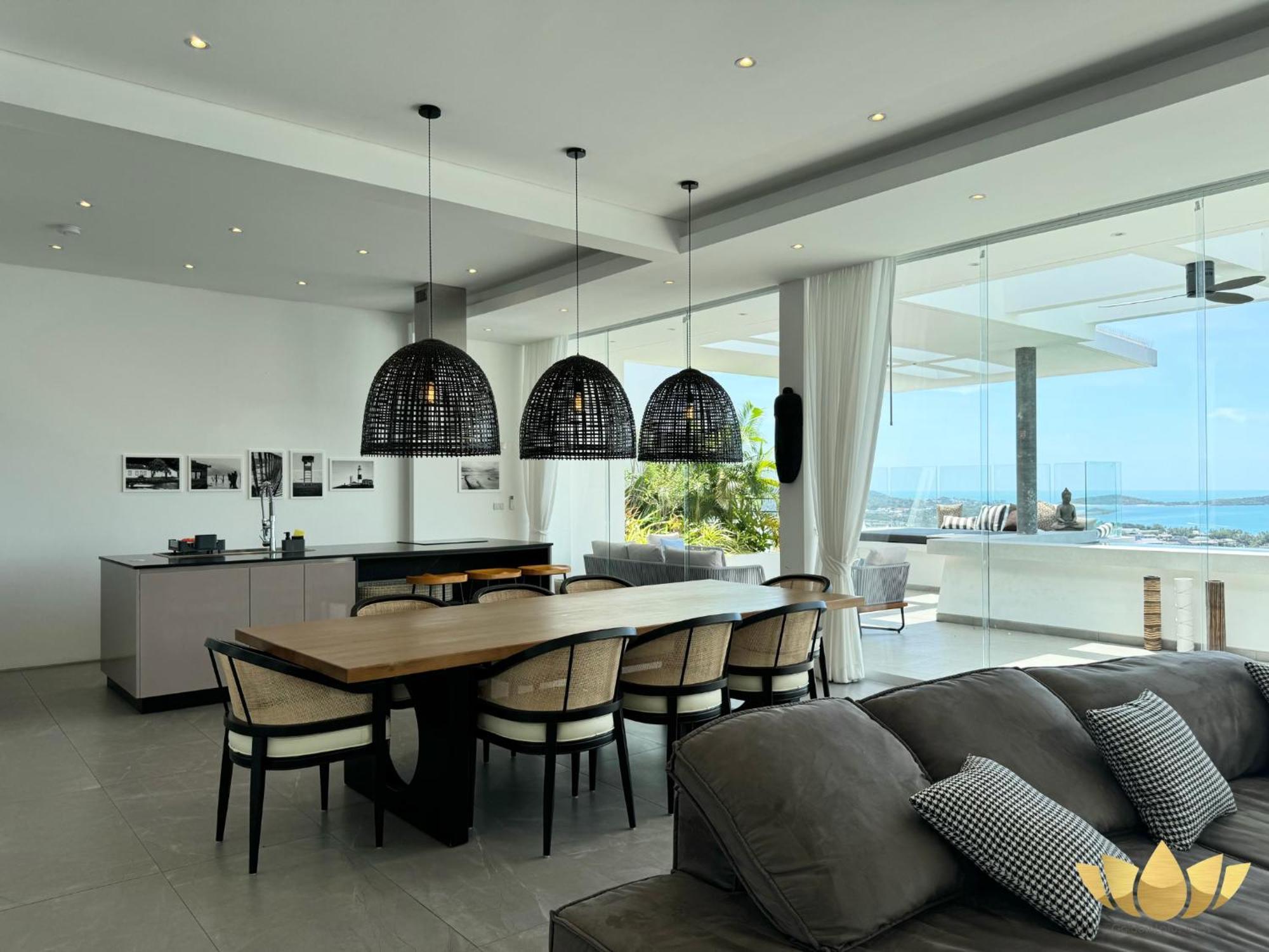 Golden Lotus Villas Amphoe Koksamui Exteriör bild