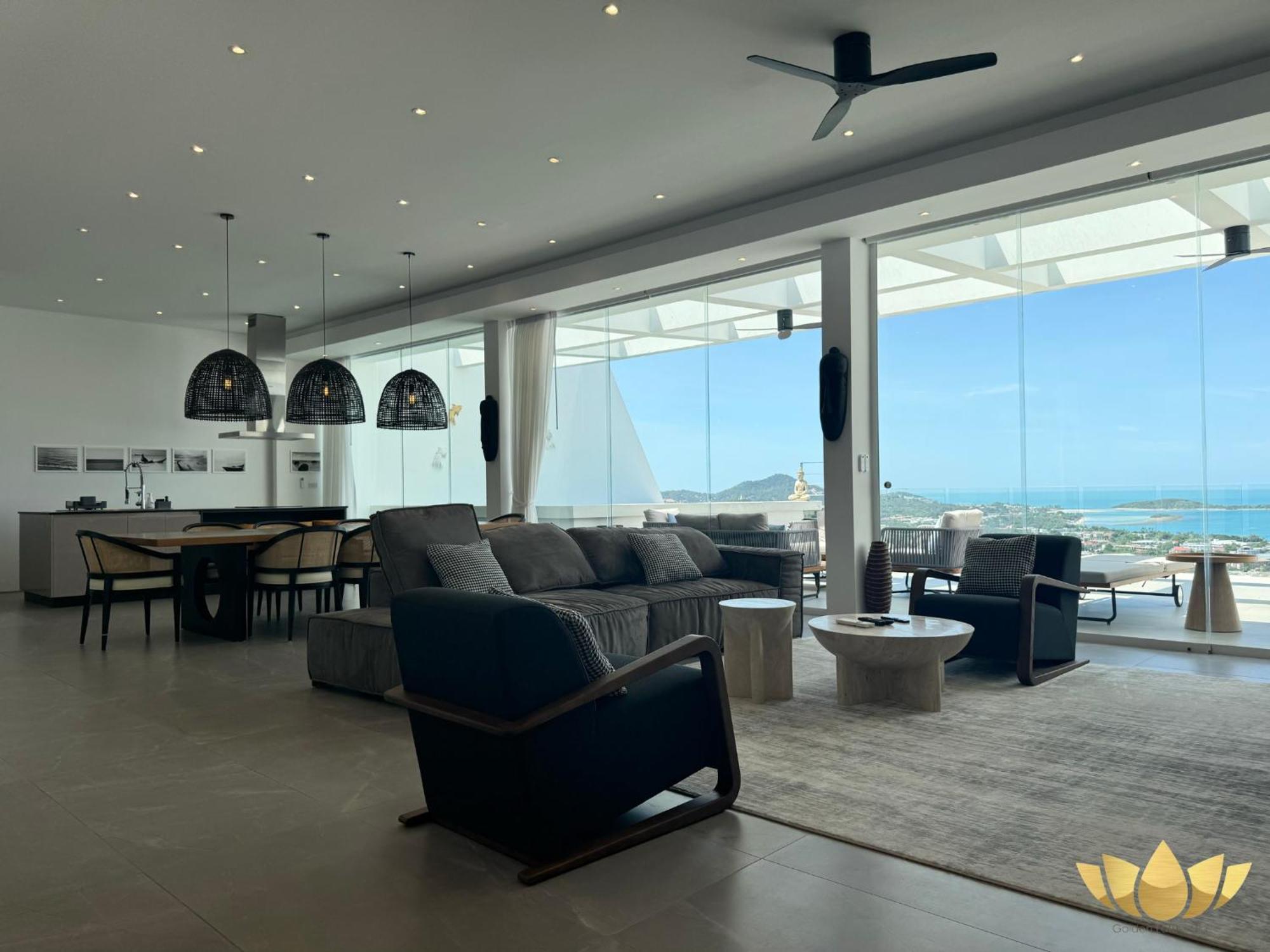 Golden Lotus Villas Amphoe Koksamui Exteriör bild