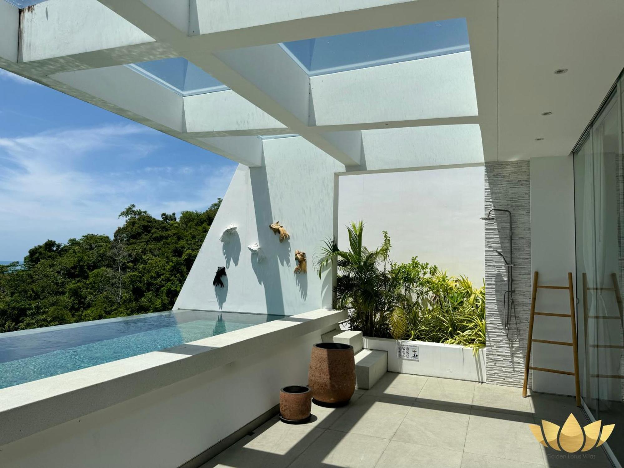 Golden Lotus Villas Amphoe Koksamui Exteriör bild
